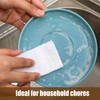 20 Pieces White Scrubbing Pad Non Woven Pads Scouring Pad