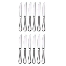 Mikasa Bravo 18/10 Stainless Steel High-Carbon Steak Knife (Set of Twelve)