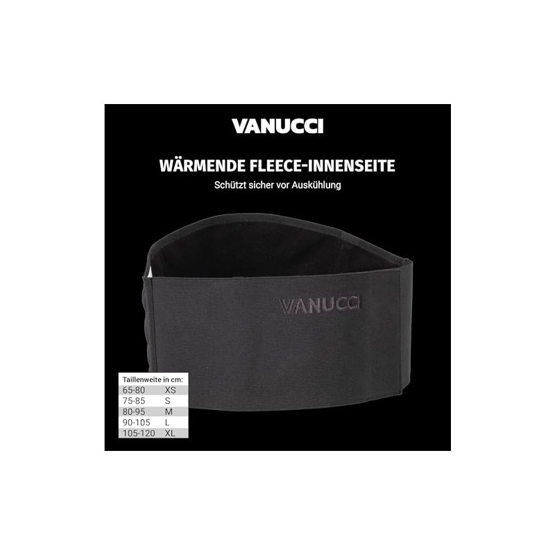 Vanucci VXK-U 1 Windmaster Kidney Belt Men & Women, Windproof