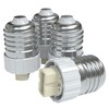 EAZY CASE 4 x Lamp Socket Adapter Converter for E27