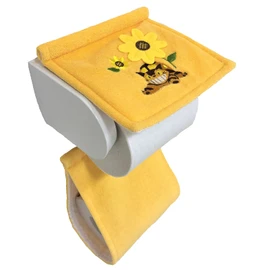 Senko 66797 My Neighbor Totoro Flower Bus Stop Paper Holder Cover Yellow Character Cat Bus Ghibli