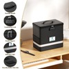 ZOOPIP Fireproof File Box with Lock, Document Box Storage Organizer,