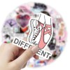 Pack of 100 Dance Stickers Pack Dance Sticker Set Waterproof