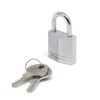 Master Lock 9130EURDCC Key Padlock in Aluminium, Grey, 3 x