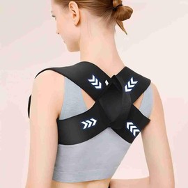 iStabo Back Posture Corrector for Women & Men, Kyphosis Relief, Spine Support Brace, Upper Back & Shoulder Alignment, Comfortable & Breathable, Easy to Use