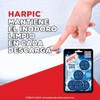 Harpic Pastillas Acuáticas Azules, 5 Piezas