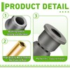 Club Car Precedent Bushing Kit, Polyurethane Bushings and Sleeve Kit