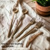 Fork You 16-Piece Cutlery Set Matte Dishwasher Safe for 4