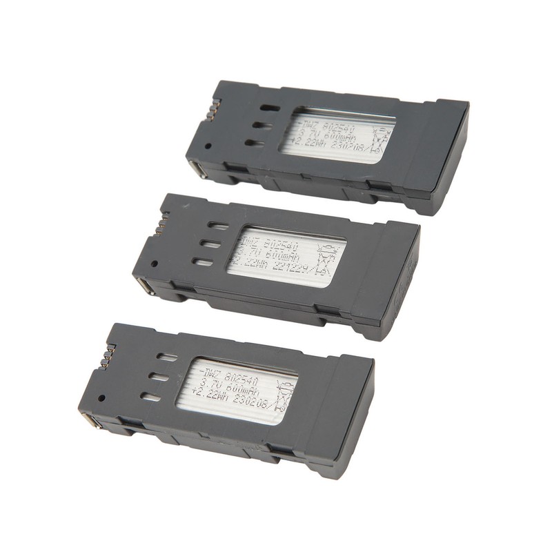 3pcs RC Plane Lithium Battery With 3 In 1 Charging