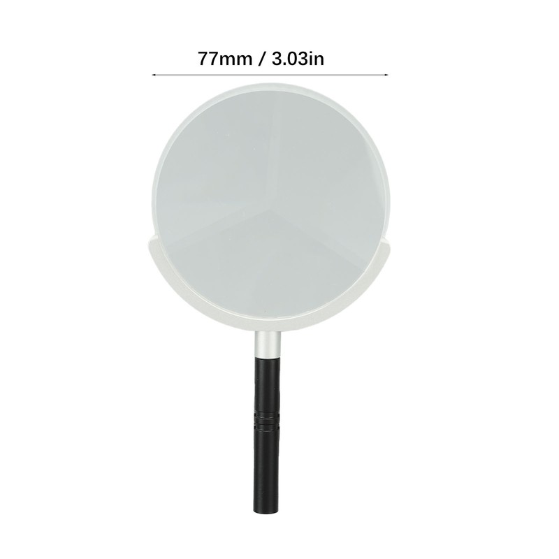 Special Effect Lens Filter Handheld 3 Mirror Glass Prism Triple