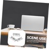 SHOWERORO 3Pcs Under Desk Laptop Holder Metal Mount Bracket for