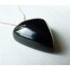 Whitby Jet Love Heart Pendant
