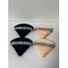 ButiFlora 4 Pcs Rhinestone Powder Puffs, ButiFlora Triangle Super Soft