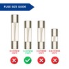 315mA (0.315A) GMA Glass Fuses, 5x20mm (0.20 x 0.79inches), 250V