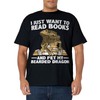 Cute Bearded Dragon For Men Women Zoology Reptile Book Lover