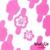 Whats Up Nails - Hibiscus Nail Vinyl Stencils for Nail