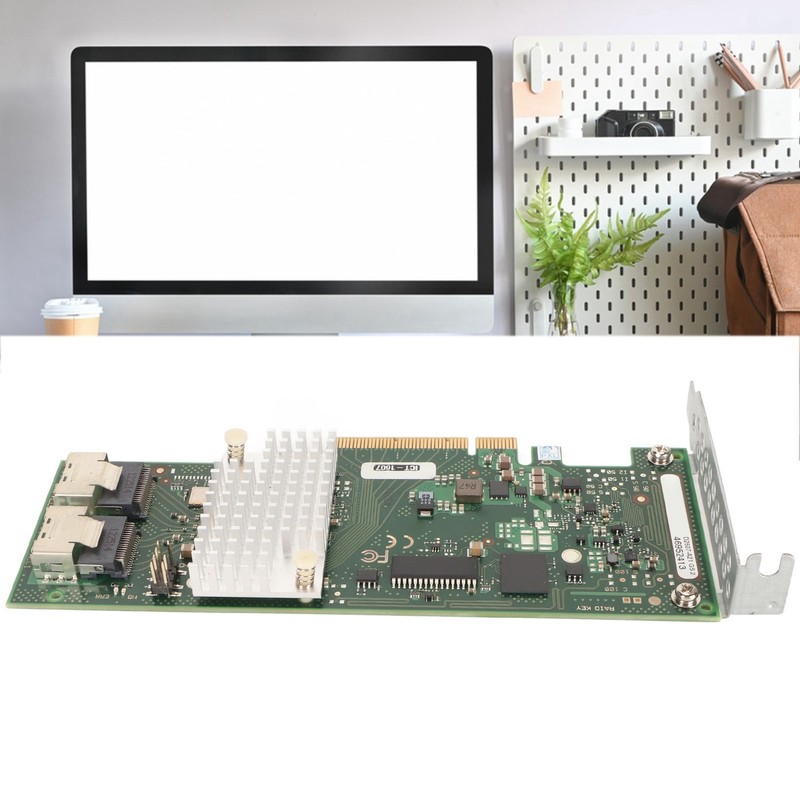 RAID Controller Card 6Gbps 2 SAS SSF 8087 PCIe Interface