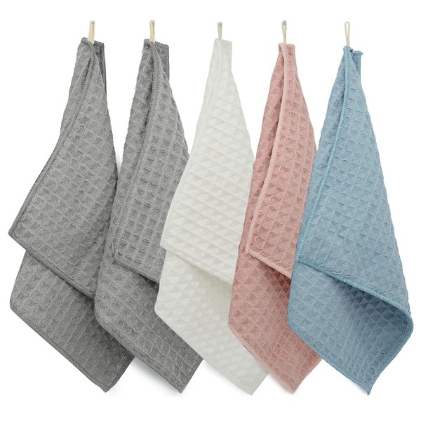 KYOSAMA Kitchen Towels, Dishcloths, Counter Wipes, Tableware, Kitchen Cloths, Cotton,