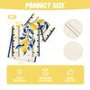 Kabwea Lemon Summer Table Runner, Tablecloth, Summer Decor Indoors, Table