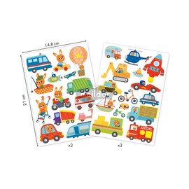 Maildor AE166C Stickers, Multi-Colour, Medium, 87 Pieces
