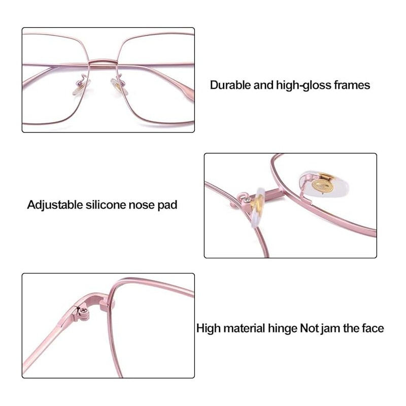 Dollger Blue Light Filter Glasses for Women Men Blue Light