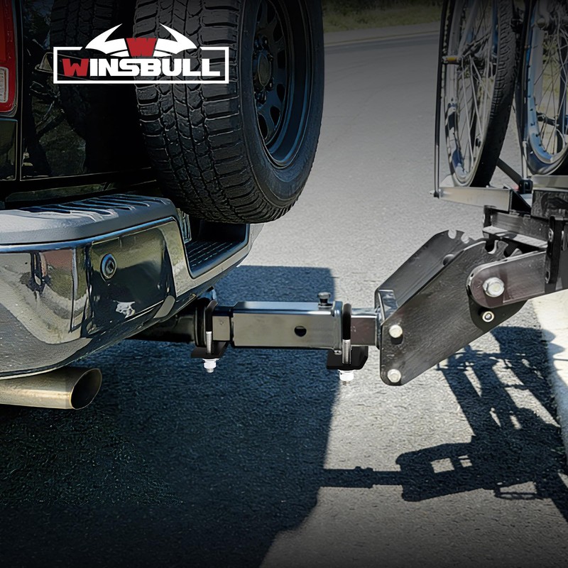 WINSBULL Hitch Tightener 2 Inch, Anti Rattle Hitch Clamp Hitch