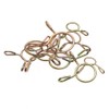 250 Pcs Fuel Line Hose Clip Single Wire Tubing Spring