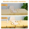 Clips para Mantel, Paquete de 8 Soporte para Manteles para