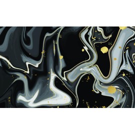 Tobil Bath Mat Non-Slip Absorbent Bath Mat Bathroom Rug Black 029 60 x 90 cm