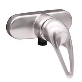 RV/Mobile Home Travel Trailer Shower Faucet Single Lever Handle, Brushed Nickel