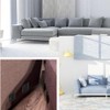 Lokatall Flush Mount Bracket, 8Pcs Interlocking Furniture Connector Sofa Connector