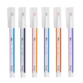 Mr. Wonderful - Double Tip Marker for Drawing Double Tip Strokes - Set of 6 Double Tip Marker Pens