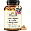 BOTANIQ Labs Ashwagandha KSM-66® 500mg, 60 Vegan Capsules