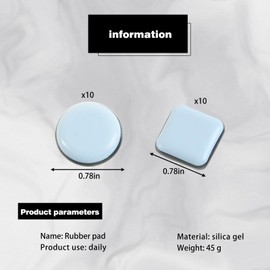 EKSMA 20 Pieces Furniture Slider Pads, Furniture Sliders Furniture Moving Kit Heavy Moving Pads Reusable Felt Movers Chair Coasters for Tile Floors, Hardwood Floors