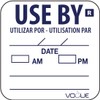 Vogue E150 Use By Labels (Pack of 1000), 25mm
