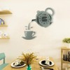 VILLCASE Resin Teapot Clock Mold for Wall - DIY Resin