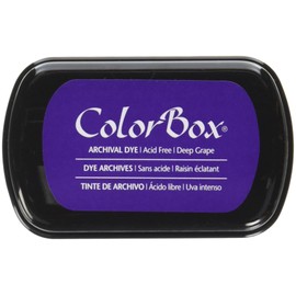 ColorBox Archival Dye Ink Full Size Inkpad, Deep Grape
