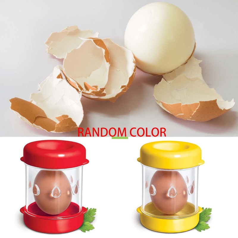 Quick Egg Peeler Manually Egg Sheller Portable Hard-Boiled Egg Shell