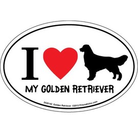 I Love My Golden Retriever-L8