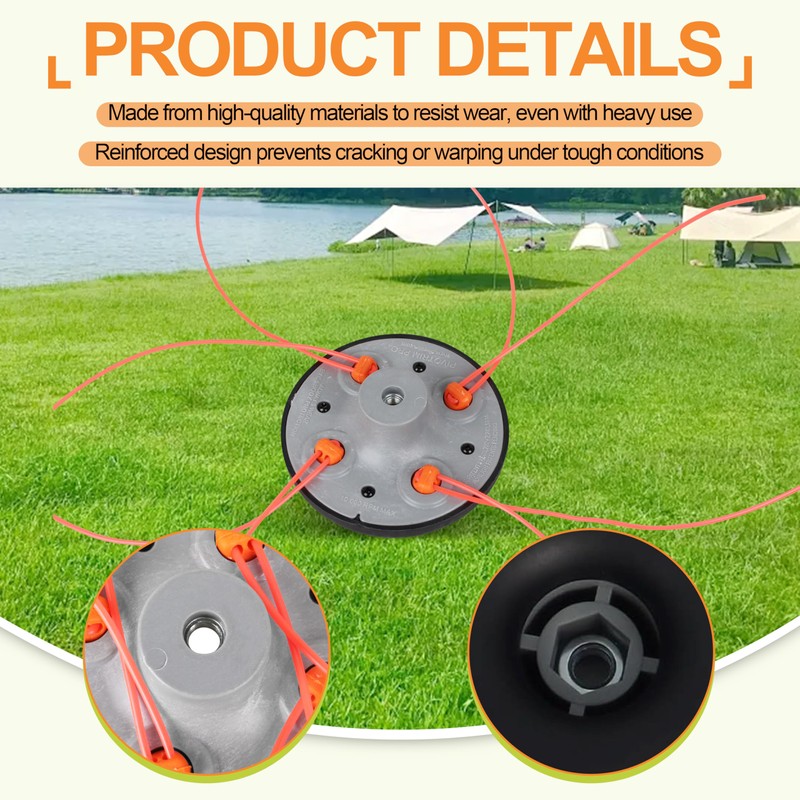 55-491 Trimmer Head for Pivotrim 55-491 M10x1.25LHF Brushcutter