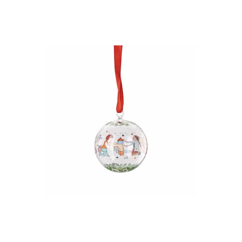 Hutschenreuther Christmas Collection 2025 Glass Bauble Christmas Games Christmas Bauble