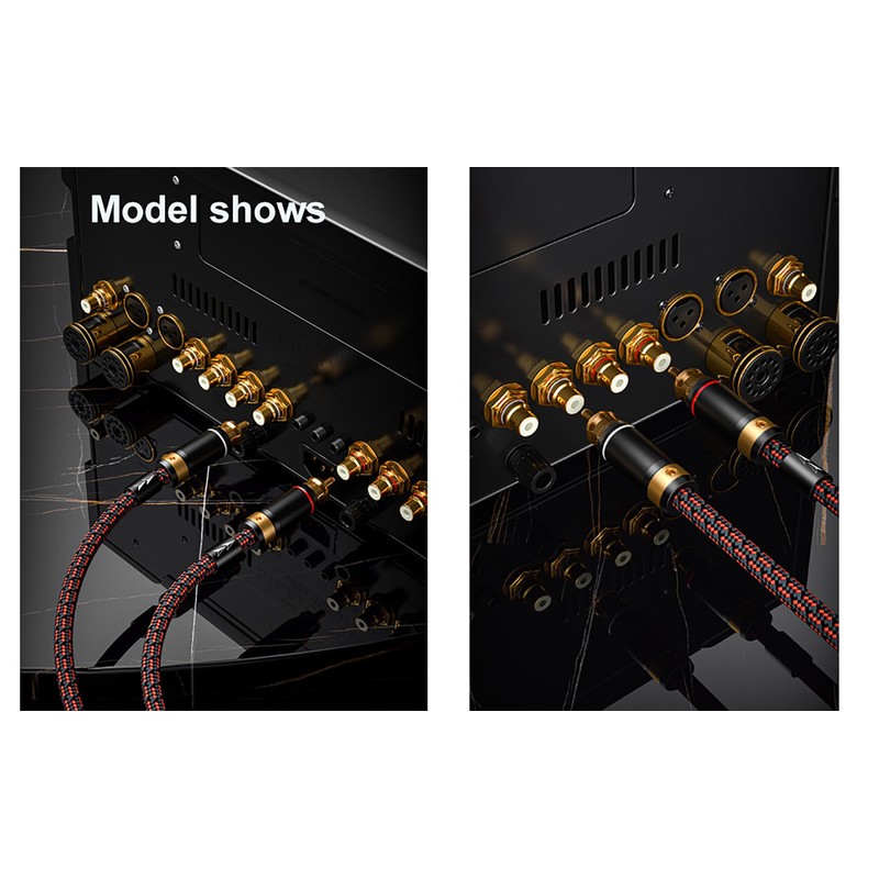 Primeda Auidophile 2RCA Male to 2RCA Male Stereo Audio Cable,Gold