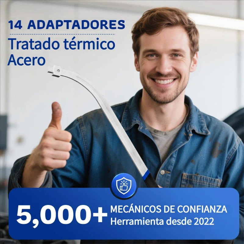 Kit De Herramientas Para Tensores De Correa Universales 15pc Azul