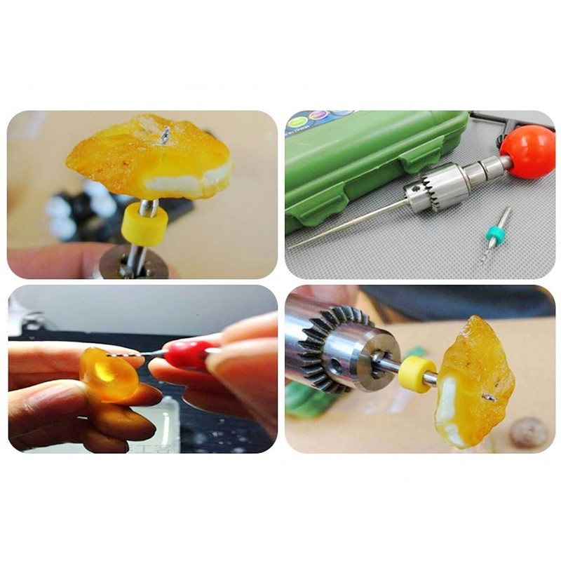 JZK 20 x PCB drill bits 0.1-1.0mm, 0.3-1.2mm micro drill