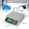 KNSWE Commercial Food Scale 40KG Large Digital Kitchen Scale Baking