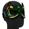 Ucult Superhero Mask Eye Mask with Luminous Effect for Carnival