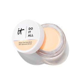 IT Cosmetics - Do It All Collagen Peptide Balm, Base de Maquillaje Construible en Bálsamo, 92% de Skincare, Ácido Hialurónico y Vitamina E, Hidratación Hasta 24H, Acabado Natural