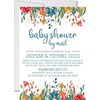 Boys Rustic Baby Shower By Mail Invitations, Virtual Baby Shower