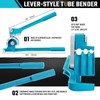 DURATECH 180 Degree Tubing Bender, Pipe Bender, 3-IN-1 Tube Bender,