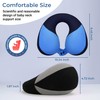 COOLBEBE Kids Travel Neck Pillow 2PCS Softly Double Support Neck